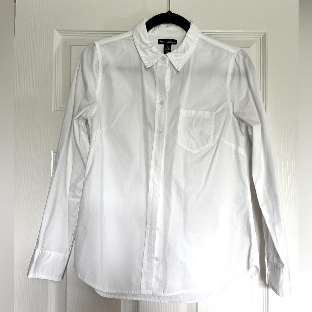 White Button Down with Pocket | Gap